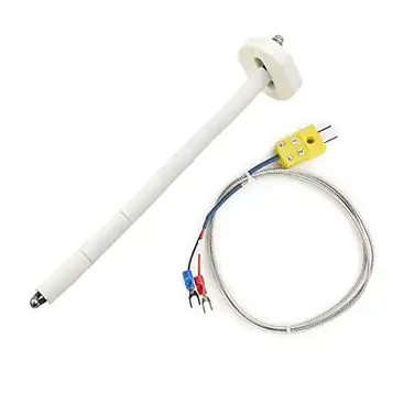 NC Waterproof K Type Grounded Thermocouple, K Type Thermocouple Block Ceramic Oven 2372/1300 Degree F/C 11G High Tool