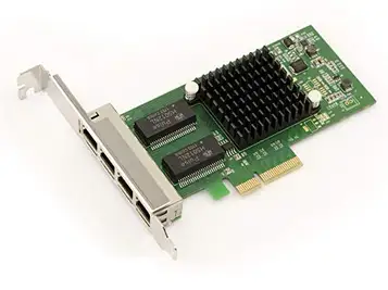 KALEA-INFORMATIQUE 4-portars Gigabit Ethernet över PCIe x4-port nätverksstyrenhet med Intel I350-T4-chipset