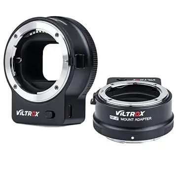 VILTROX FTZ Bajonett Adapter, NF-Z Autofokus Objektivadapter Kompatibel med Nikon F-Mount Objektiv till Nikon Z-Mount Kamera Z5 Z50 Z6 Z6II Z7 Z7II Zfc