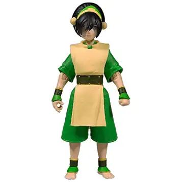 McFarlane Toys, Avatar the Last Airbender 12,7 cm Toph actionfigur, samlarfigur för barn i åldrarna 6+