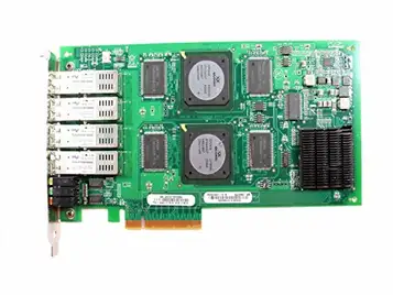 QLogic qle2464 4 portar PCI Express optisk FC låg profil fiber kanal nätverkskort qle2464 455088-001 PX2610401-11 QLE2464-CK