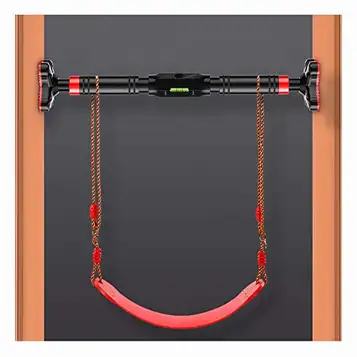 WYRMB Horizontal Bar/Lifting Ring/Swing Combination, With Spirit Level, Load-Bearing 300Kg, 65-95Cm, 90-120Cm, 110-140Cm (Style 2 65),Style 2-65-95cm