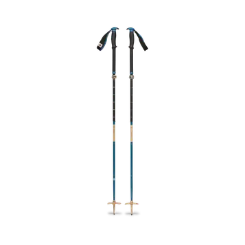 Black Diamond Traverse Compactor Ski Poles Creek Blue 135 cm