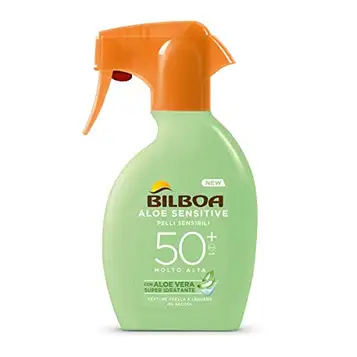 Bilboa Aloe känslig för känslig hud SFP50+ mycket högt skydd, spray, 200 ml