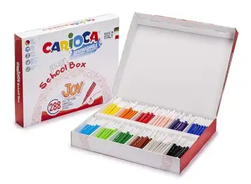 Carioca Schoolbox filtpennor, flerfärgad (42826/A)