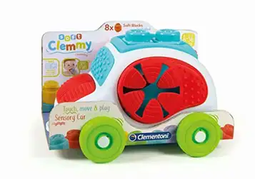 Clementoni Soft Clemmy - Touch, Discover and Guide Sensory Car