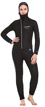 CRESSI DIVER LADY WETSUIT BLACK/BLUE 7mm S/2