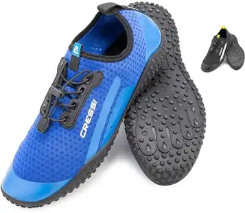 CRESSI Sonar Shoes Unisex Vuxen Vattensko med Mikroperforerat Tyg, Blå/Ljusblå, 36 EU (3.4/4 UK)