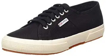 Superga 2750 Cotu Classic unisex vuxen Sneaker , Svart 999, 40 EU