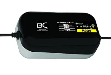 BC Battery Controller BC K900 – 6/12 V 0,9 A – batteriladdare och underhållsenhet med 3 laddningsprogram: 6 volt/12 volt CAN-buss för BMW-motorcyklar