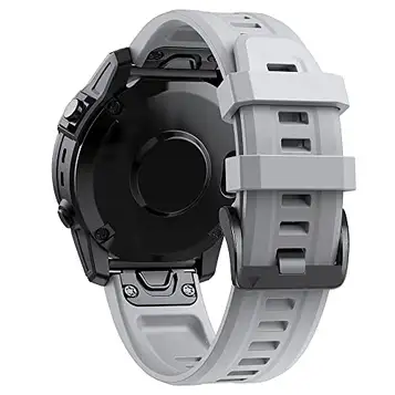 BANDKIT Ny officiell silikonarmband för Garmin Epix/Fenix 7 7X 5 5X Plus 6 6X Pro Band QuickFit Instinct2/Descent G1 solbälte, 26mm Fenix 5X 6X Pro, Agat