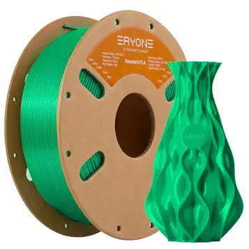 ERYONE PLA 1,75 mm filament, filament för 3D-skrivare, PLA, 0,03 mm, 1 kg/Spule, grön