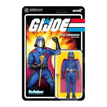 SUPER7 – Cobra Commander Cape & Scepter kvinna vit G.I. Joe reaktionsfigur