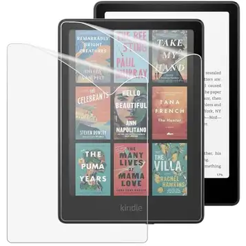 MoKo 2 Pack Screen Protector for Kindle Paperwhite 7" 12th Generation 2024 and Kindle Colorsoft Signature Edition, Anti-Glare Premium PET Protective Film Full-Coverage Matte Screen Protector