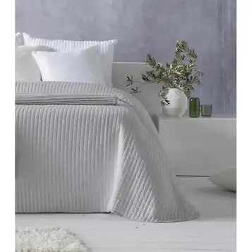 Hosteline Agnes Pearl Grey Quilt 135 säng (1 st)