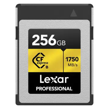 Lexar CFexpress 256GB Pro Gold, R1750/W1500 Typ B