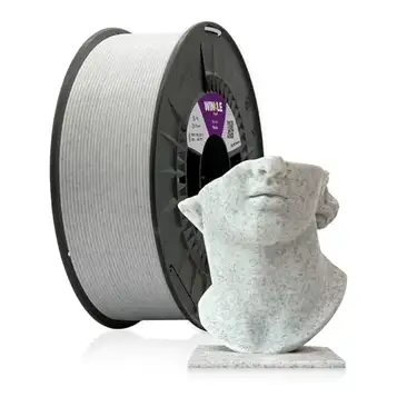 WINKLE FEED YOUR PRINTER WINKLE PLA HD Texture filament (texturerad) marmor   filament 3D-skrivare   PLA-tråd 1,75 mm 1 kg   PLA marmor   dimensionell noggrannhet   spole 1 kg