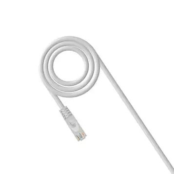 Monkey Ladder RJ45 LSZH Cat.6A Ethernet-nätverkskabel UTP, AWG24, 100% koppar, Allogen fri, grå, 3,0 m slang