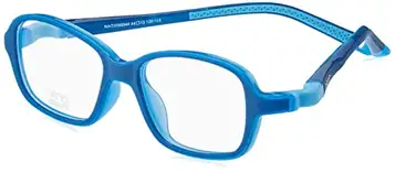 NANOVISTA Unisex barn SLEEK REPLAY 3.0 solglasögon, BICOLOR AZUL MATE/AZUL, 44