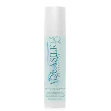 MOI MOISES CAMPO AQUA SILK KAPILAR KREMA OCH SOMMARSKYDDARE   skyddar håret från hav och klor   siden och aloe vera   M· O·I HAIR CARE   100 ml