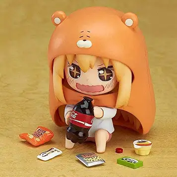 FABIIA Anmine Toys Himouto! Umaru-Chan Doma Umaru Q-Version Action Figur Desk Dekoration Anime Gåvor Toys Model Kits