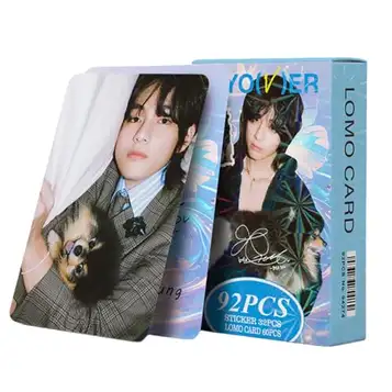 TPFRUPGD Album 92 pcs Photocards Album Photo Merch Lomo Cards Set Gift for Boys and Girls