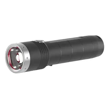 Ledlenser , MT10 uppladdningsbar utomhusficklampa, högeffektiv LED, 1 000 lumen, avancerat fokussystem för hemmabruk, camping, batteriladdningsindikator