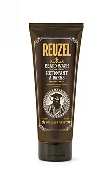 Reuzel Clean and Fresh Beard Wash Smooth, Oljekontroll, Conditioning Cream Rinse for Bearded Men För rengöring, mjuk, skägg och hud Cool, Light Citrus-Mint Scent, Vegan Formula – 6,76 oz