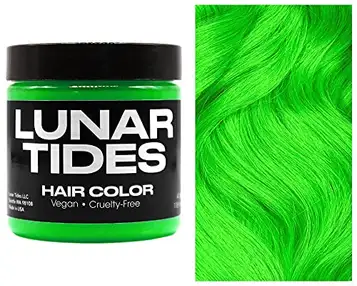 Lunar Tides Aurora Green Halv permanent hårfärg 4 oz / 118 ml One Size Grön