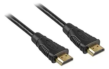 PremiumCord High Speed ?C ?C HDMI kabel med ethernet, förgylld 0,5 m svart