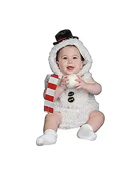 Dress Up America Bedårande Baby Snow Man-dräkt