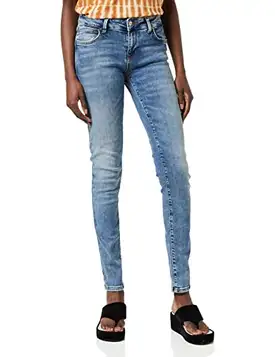 LTB Nicole Parvin Wash Jeans, Blå (Yule Wash 14644-52214), 27W / 34L