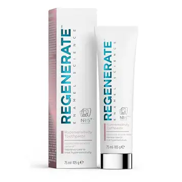 Regenerate Hypersensitivity Toothpaste, Clinically Proven, Treat Sensitivity pain, Sensitive Teeth,  enamel mineral, mild flavour 75 ml