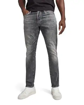 G-STAR RAW herr Jeans 3301 Regular Tapered Jeans, Faded Bullit C293-b466, 36W / 32L