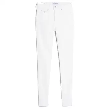 Calvin Mid rise Skinny Dam, 25/32, Denim Light