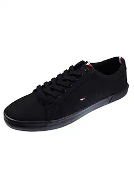 Tommy Hilfiger H2285arlow 1d herr Sneakers, svart, 43 EU