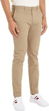 Tommy Hilfiger herr Denton Chino Essential Twill Chino, beige, 29W/28L, BEIgE, 29W / 28L