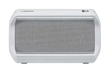 LG PK5W utomhus Bluetooth-högtalare med Meridian-teknik, vit