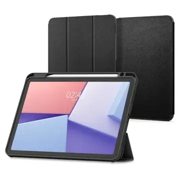 Spigen Urban Fit Fodral Kompatibel med iPad Air 6:e M2 (2024) / 5:e(2022) / 4:e Generation (2020) 11 och 10,9 Tum Case Svart