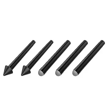 SHOKHI 5st 2H Pennspetsbyte Stylus Spets Spets Tillbehör Kapacitiv Stylus Spets Hög Känslighet Kompatibel Med Microsoft Surface Pro 7/6/5 (Size : HB HB HB 2H 2H)