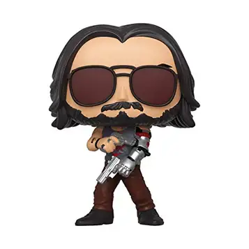 Funko POP! Games: Cyberpunk 2077–Johnny Silverhand 2 – vinyl samlarfigur – presentidé – officiella varor – leksaker för barn och vuxna – spelfans – modellfigur för samlare