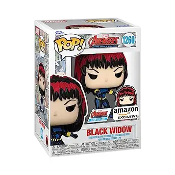 Funko Pop! Marvel: A60 Serietidning svart änka med emaljnål Marvel Comics exklusivt på Amazon Samlarobjekt vinylfigur Presentidé Officiella varor Leksaker för barn och vuxna