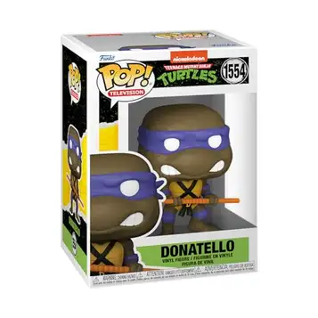 Funko POP! TV: Teenage Mutant Ninja Turtles (Teenage Mutant Ninja Turtles (TMNT)) Donatello Vinylfigur för samlare Presentidé Officiell merchandise Leksaker för barn och vuxna TV-fans