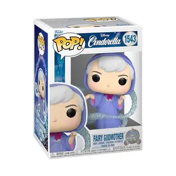 Funko Pop! Disney: Cinderellas 75th Fairy Godmother- Samling Vinylfigur Presentidé Officiell Merchandising Leksaker för Barn Och Vuxna Filmfans