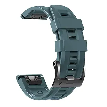 RORFFK 26 22 mm snabbpassande klockarmband remmar för Garmin Fenix 7 7X 5 5X Plus 6 6X Pro 3 3HR silikon Easyfit armband instinkt 2 klocka, 22mm Fenix 7 Epix, Agat