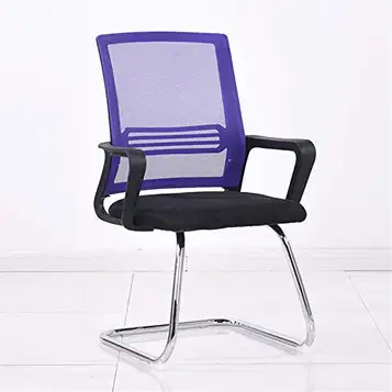 AJYBYUKJ Office School Boss Chair Executive Dator Skrivbordsstol med armstöd Mitt bak Mesh Mötesstol 57 * 50 * 58CM Beauty Comes