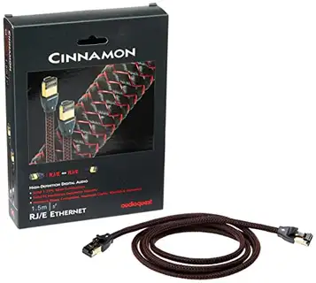 AudioQuest Cinnamon RJ/E High End nätverkskabel Ethernet 1,5 m