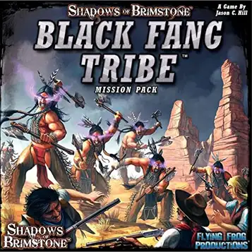 Flying Frog Productions FFP07MP04 Shadows of Brimstone Black Fang Tribe-Mission Set, flerfärgad