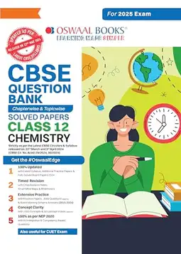 , Oswaal Editorial Board Oswaal CBSE Question Bank Class 12 Chemistry, Chapterwise and Topicwise Solved Papers For Board Exams 2025