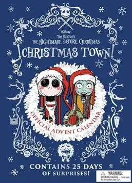 Insight Editions Disney Tim Burton's the Nightmare Before Christmas (Jack and Sally Edition): Official Christmas Town Advent Calendar